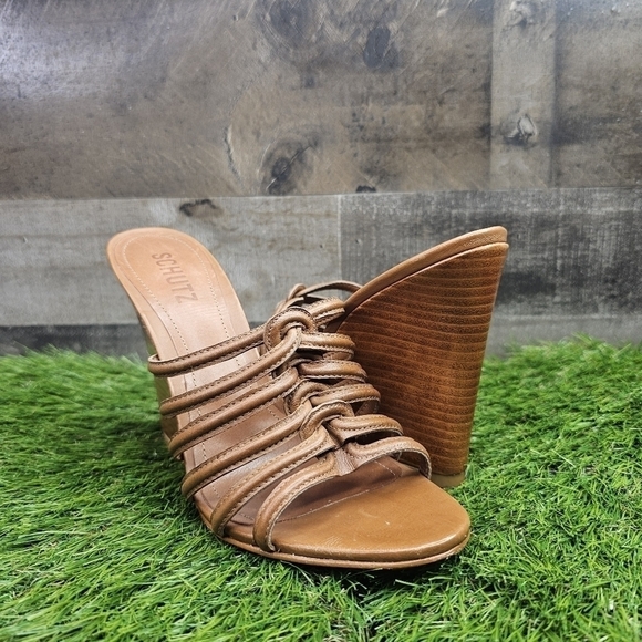 Schutz Octavia Wedge Heels 8.0 - Picture 1 of 10